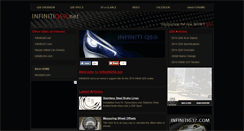 Desktop Screenshot of infinitiq50.net